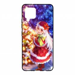 Чохол для Samsung A42 5G Merry Christmas anime girl - PrintSalon