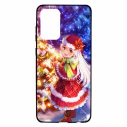 Чохол для Samsung A72 5G Merry Christmas anime girl - PrintSalon