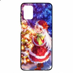 Чохол для Samsung M51 Merry Christmas anime girl - PrintSalon