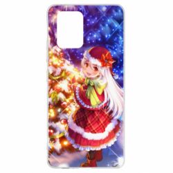 Чохол для Samsung S10 Lite Merry Christmas anime girl - PrintSalon