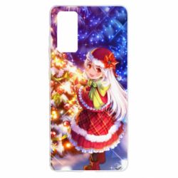 Чохол для Samsung S20 FE Merry Christmas anime girl - PrintSalon