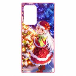 Чохол для Samsung Note 20 Ultra Merry Christmas anime girl - PrintSalon