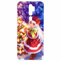 Чохол для Oppo A5/A9 2020 Merry Christmas anime girl - PrintSalon