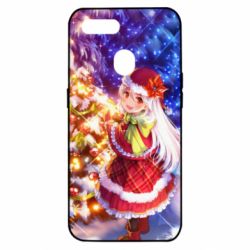 Чохол для Oppo A5s / A12Merry Christmas anime girl - PrintSalon