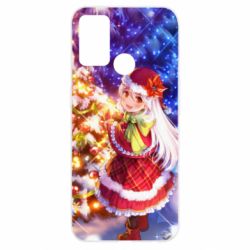 Чохол для Oppo A52 / A72 / A92Merry Christmas anime girl - PrintSalon