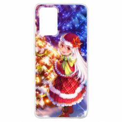 Чохол для Oppo A74 4G Merry Christmas anime girl - PrintSalon