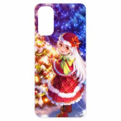 Чохол для Oppo Reno 4Merry Christmas anime girl - PrintSalon