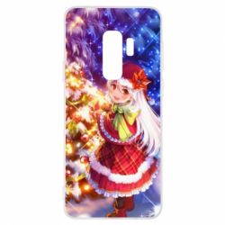 Чохол для Samsung S9+ Merry Christmas anime girl - PrintSalon