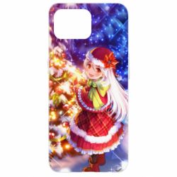 Чохол для Oppo Reno 4 Lite Merry Christmas anime girl - PrintSalon
