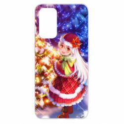 Чохол для Oppo Reno 5 4G Merry Christmas anime girl - PrintSalon
