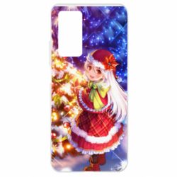 Чохол для Xiaomi Mi 10T / 10T Pro Merry Christmas anime girl - PrintSalon