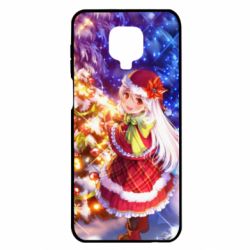 Чохол для Xiaomi Redmi Note 9S / 9Pro / 9Pro Max Merry Christmas anime girl - PrintSalon