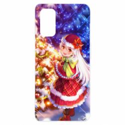 Чохол для Realme 7 Pro Merry Christmas anime girl - PrintSalon