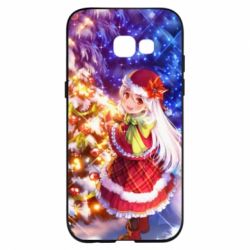 Чохол для Samsung A5 2017 Merry Christmas anime girl - PrintSalon