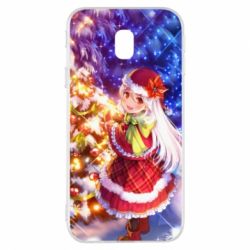 Чохол для Samsung J3 2017 Merry Christmas anime girl - PrintSalon