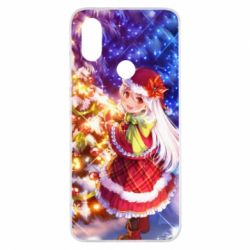 Чохол для Xiaomi Mi A2 Merry Christmas anime girl - PrintSalon