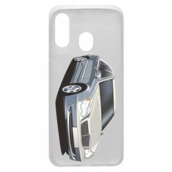 Чехол для Samsung A40 Мерседес - PrintSalon