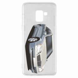 Чехол для Samsung A8+ 2018 Мерседес - PrintSalon