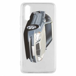 Чехол для Huawei P20 Мерседес - PrintSalon