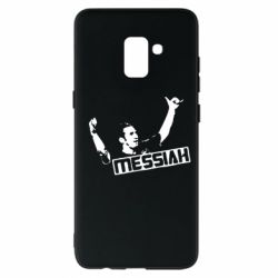 Чехол для Samsung A8+ 2018 Messi - PrintSalon