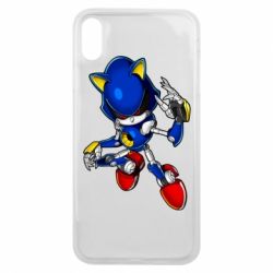 Чехол для iPhone Xs Max Metal Sonic - PrintSalon