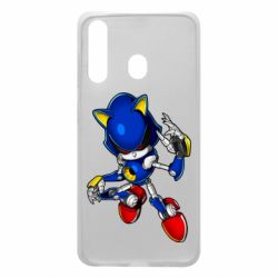 Чехол для Samsung A60 Metal Sonic - PrintSalon