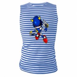 Майка-тельняшка Metal Sonic - PrintSalon