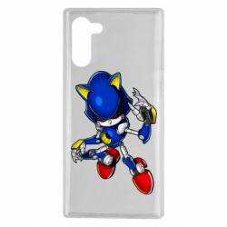 Чехол для Samsung Note 10 Metal Sonic - PrintSalon