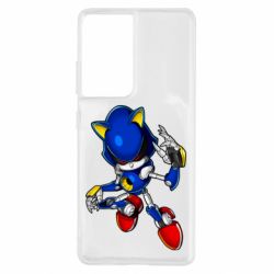 Чехол для Samsung S21 Ultra Metal Sonic - PrintSalon