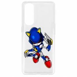 Чехол для Oppo Reno 4 Pro Metal Sonic - PrintSalon