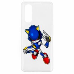 Чехол для Oppo Find X2 Metal Sonic - PrintSalon