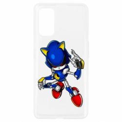 Чехол для Realme 7 Pro Metal Sonic - PrintSalon