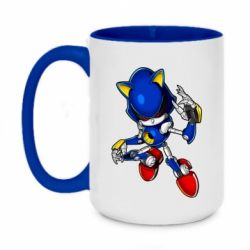 Чашка двухцветная 420ml Metal Sonic - PrintSalon