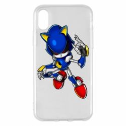 Чехол для iPhone X/Xs Metal Sonic - PrintSalon