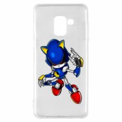 Чехол для Samsung A8 2018 Metal Sonic - PrintSalon
