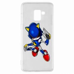Чехол для Samsung A8+ 2018 Metal Sonic - PrintSalon