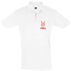 Мужское поло Metal - PrintSalon