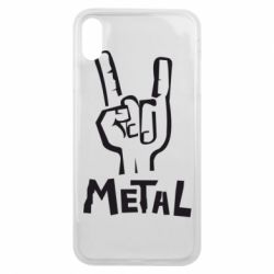 Чехол для iPhone Xs Max Metal - PrintSalon