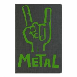 Блокнот с принто Metal - PrintSalon