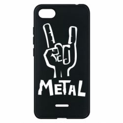 Чехол для Xiaomi Redmi 6A Metal - PrintSalon