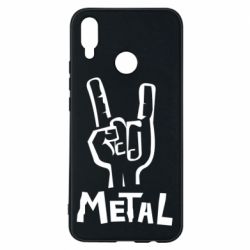 Чехол для Huawei P Smart Plus 2018 Metal - PrintSalon