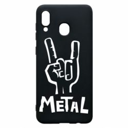 Чехол для Samsung A30 Metal - PrintSalon