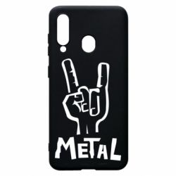 Чехол для Samsung A60 Metal - PrintSalon