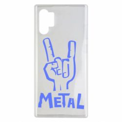 Чехол для Samsung Note 10 Plus Metal - PrintSalon