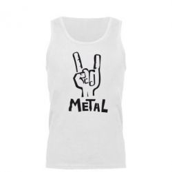 Мужская майка Metal - PrintSalon