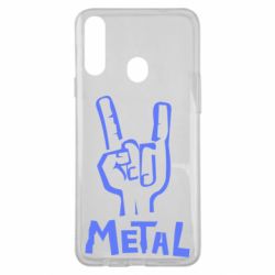 Чехол для Samsung A20s Metal - PrintSalon