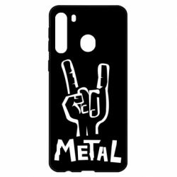 Чехол для Samsung A21 Metal - PrintSalon