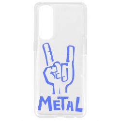 Чехол для Oppo Reno 4 Pro Metal - PrintSalon