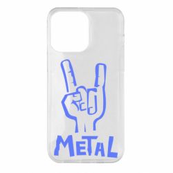 Чехол для iPhone 14 Pro Max Metal - PrintSalon