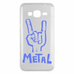 Чехол для Samsung J3 2016 Metal - PrintSalon